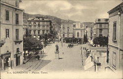 Piazza Tasso Postcard