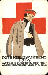 Red Cross - Rote Kreuz-Sammlung 1914 World War I Postcard Postcard