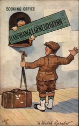 "A Welsh Rarebit" - Cambrian Railways Postcard