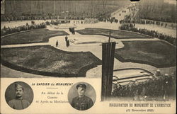 Inauguration Du Monument De L'Armistice Postcard