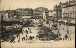 Belgian Dock Postcard