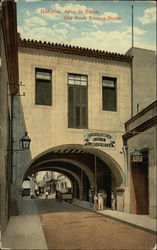Arca de Belen / Old Arch Acosta Street Postcard