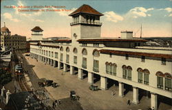 Custom House, San Francisco Wharf Postcard