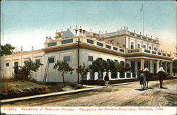 American Minister's Residence Postcard