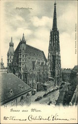 Stephansdom Vienna, Austria Postcard Postcard