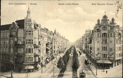 Martin Luther Strasse Postcard