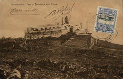 Faro y Fortaleza del Cerro Montevideo, Uruguay Postcard Postcard