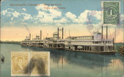 View of the Cano Barranquilla, Colombia South America Postcard Postcard