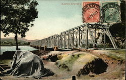 Kafue River Bridge Postcard
