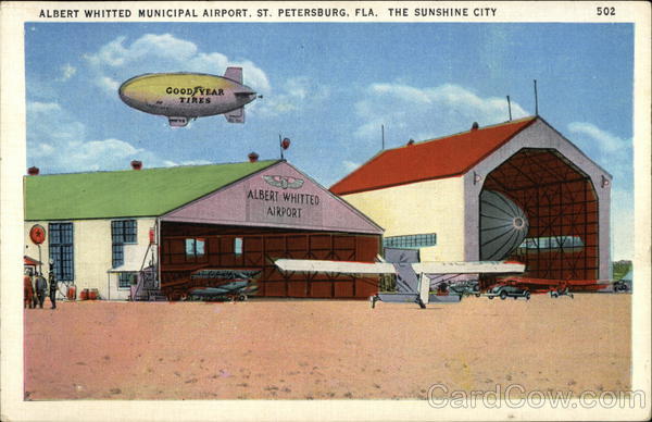 Albert Whitted Municipal Airport in The Sunshine City St. Petersburg Florida