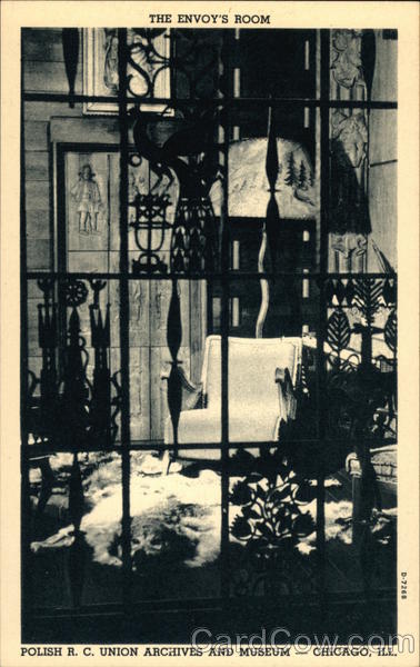 Polish R.C. Union Archives and Museum - The Envoy's Room Chicago Illinois