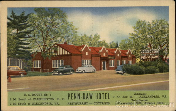 Penn-Daw Hotel Alexandria Virginia