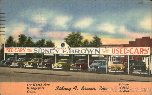 Sidney F. Brown Used Cars Bridgeport Connecticut