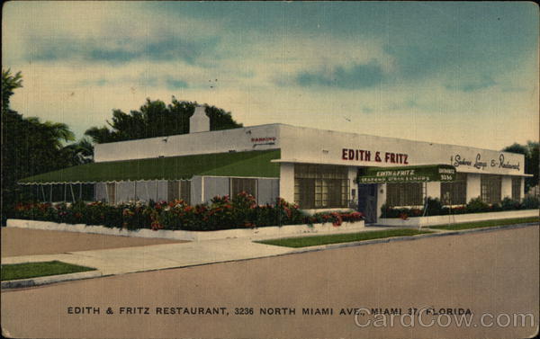 Edith & Fritz Restaurant Miami Florida