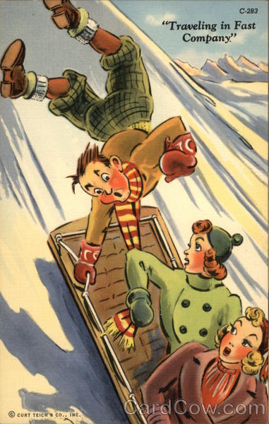 Traveling in Fast Company Comic, Funny