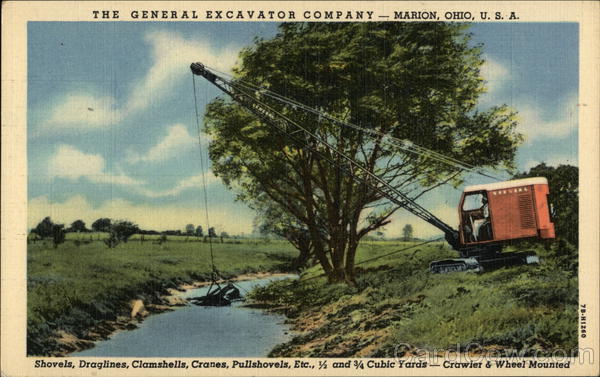 The General Excavator Company Marion Ohio