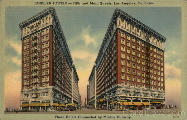 Rosslyn Hotels Los Angeles California