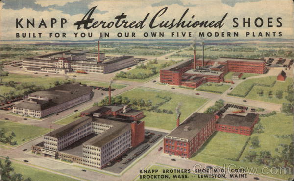 Knapp Aerotred Cushioned Shoes Built For You In Our Own Five Modern Plants Brockton Massachusetts