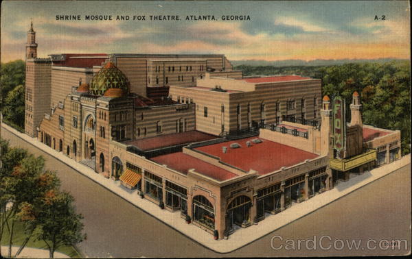 Shrine Mosque and Fox Theatre Atlanta Georgia