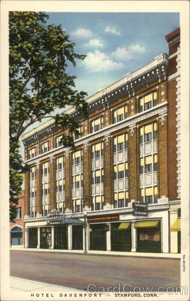 Street View of Hotel Davenport Stamford Connecticut