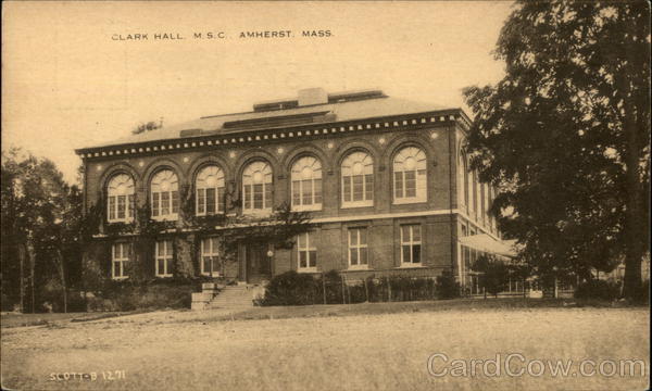 Clark Hall M.S.C. Amherst Massachusetts