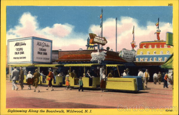 Sightseeing Along the Boardwalk Wildwood New Jersey