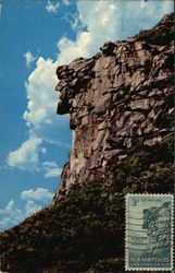 The Old Man of the Mountains Postcard