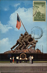 United States Marine Corps War Memorial - Iwo Jima Statue Washington, DC Washington DC Postcard Postcard Postcard