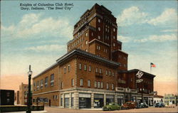 Knights of Columbus Club Hotel - "The Steel City" Gary, IN Postcard Postcard Postcard