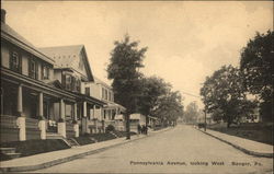 Pennsylvania Avenue, Looking West Postcard