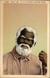 "Uncle Tom", an old fashioned southern negro Black Americana Postcard Postcard Postcard