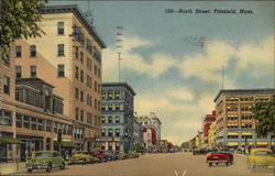 View of North Street Postcard