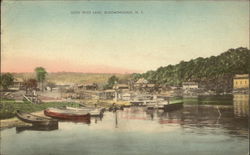 Scenic View of Glen Wild Lake Postcard