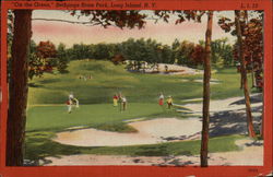 On the Green, Bethpage State Park Postcard