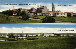 Typical Industries in Sweetwater, Texas Postcard