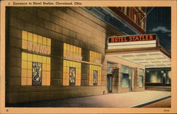 Entrance to Hotel Statler Entrance to Hotel Statler