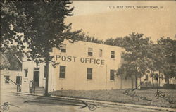 Street View of US Post Office Wrightstown, NJ Postcard Postcard Postcard