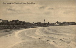 View along the Waterfront Postcard