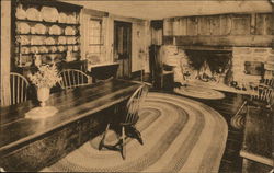 An Early American Interior(1765) South Egremont, MA Postcard Postcard Postcard