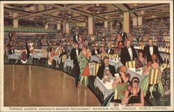 Morrison Hotel - Terrace Garden Postcard