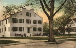 Colonial Hotel Postcard