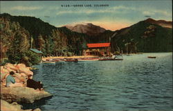 Grand Lake, Colorado Postcard Postcard Postcard