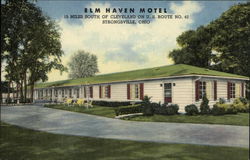 Elm Haven Motel Strongsville, OH Postcard Postcard Postcard