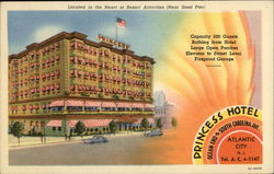 Princess Hotel Atlantic City, NJ Postcard Postcard Postcard