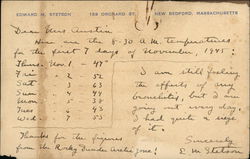 Edward M. Stetson Edward M. Stetson