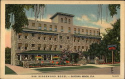 Street View of Ridgewood Hotel Postcard