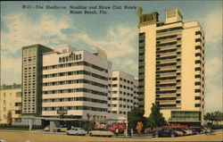 The Shelborne, Nautilus and Shore Club Hotels Postcard