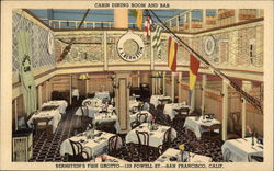 Bernstein's Fish Grotto Postcard