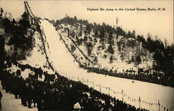 Highest Ski Jump in the United States Postcard