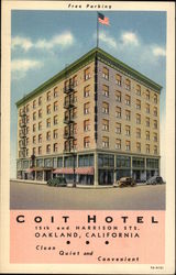 Coit Hotel Oakland, CA Postcard Postcard Postcard